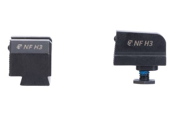 Steel sight set for Glock single stack handguns with Holosun 507k.